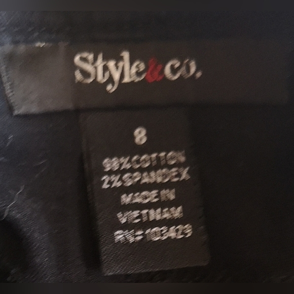 Style&Co Capri pants. Size 8. - Picture 5 of 10